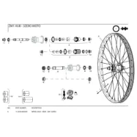SRAM Hinterachse Zm1 3zero SRAM Hinterachse Zm1 3zero