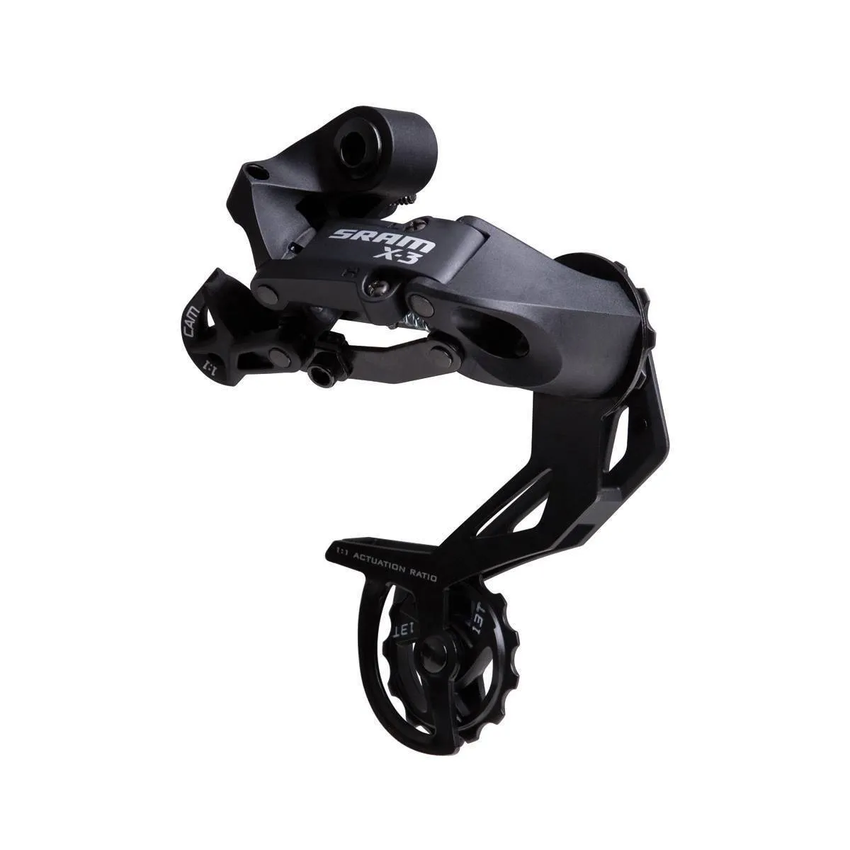 SRAM Hintere Kettenschaltung X3 7/8V Unisex, Black, 9s, Max 34t