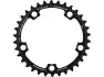 SRAM Kettenblatt Red X-Glide Yaw, 5-Arm, 110 mm Lochkreis, Blast black, 34t