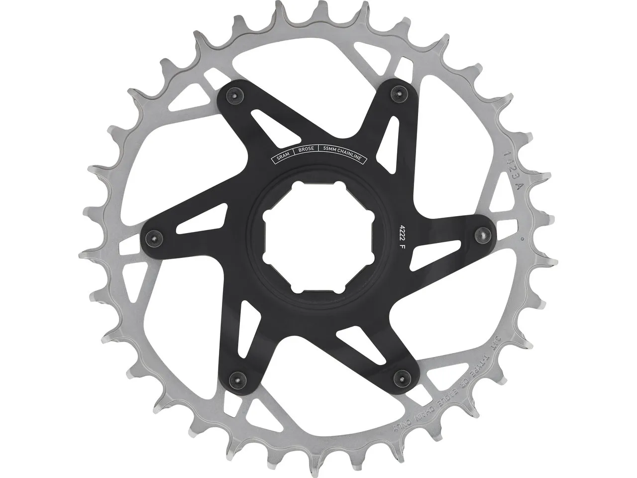 SRAM Kettenblatt T-Type XX Eagle Transmission Direct Mount für Brose