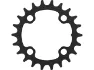 SRAM Kettenblatt X-Glide 2x10-fach für GX 1400 / GX 1000, Matte black, 22t