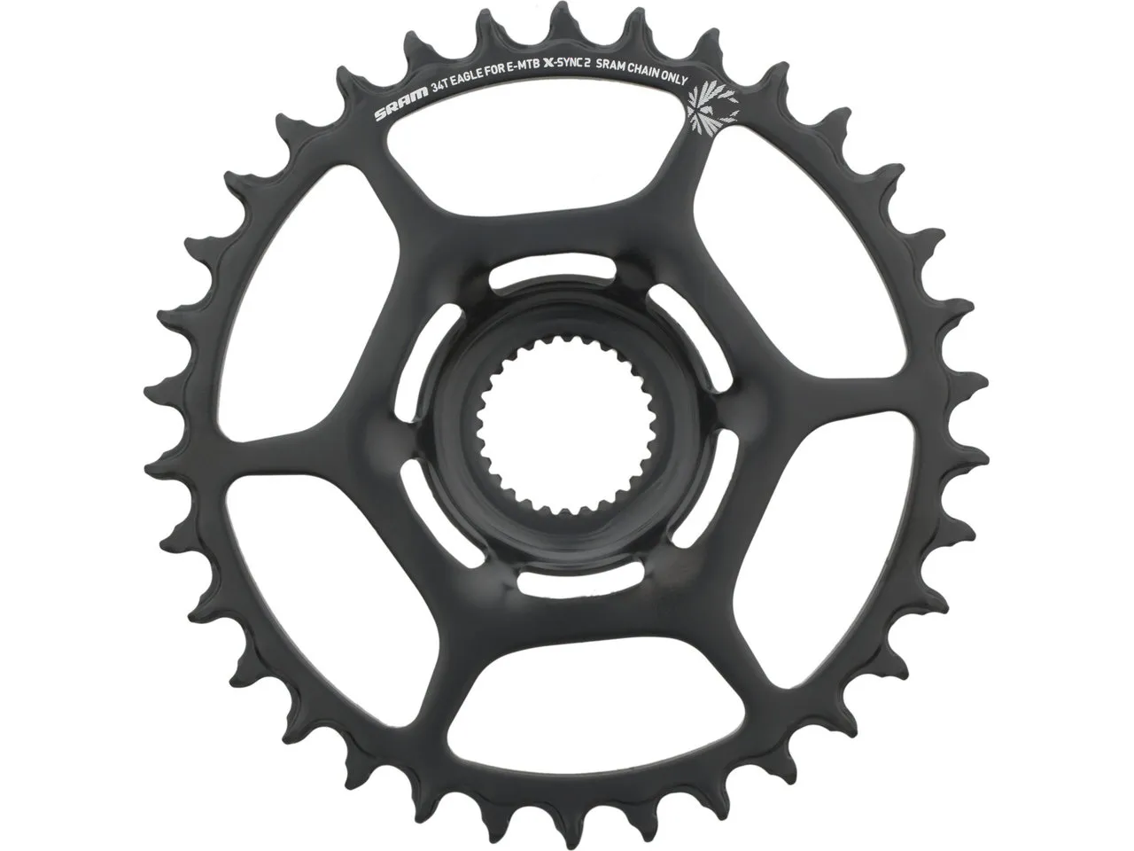 SRAM Kettenblatt X-Sync 2 Eagle Direct Mount Boost für Bosch Gen4 SRAM Kettenblatt X-Sync 2 Eagle Direct Mount Boost für Bosch Gen4