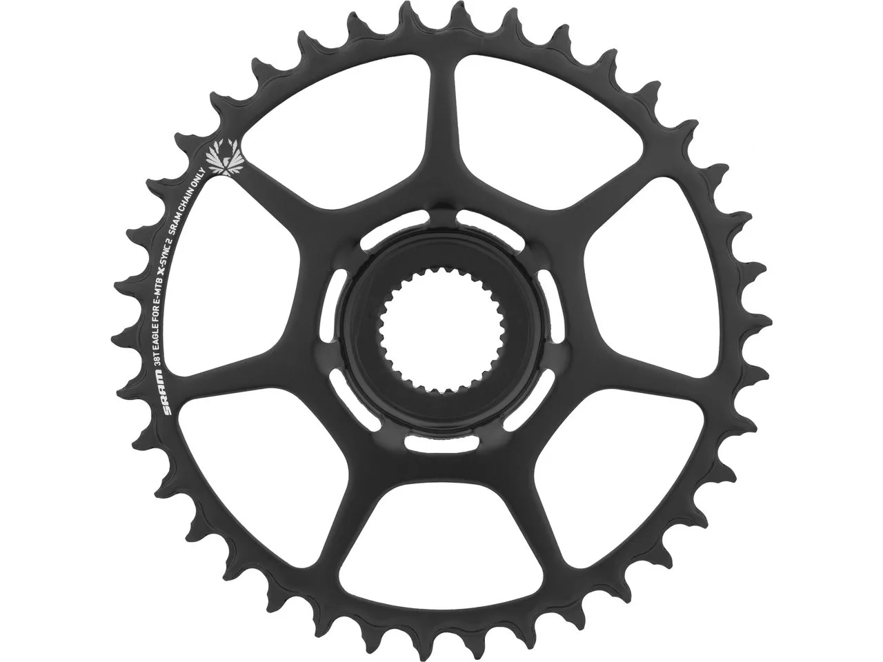 SRAM Kettenblatt X-Sync 2 Eagle Direct Mount Non-Boost für Bosch Gen4, Black, 38t SRAM Kettenblatt X-Sync 2 Eagle Direct Mount Non-Boost für Bosch Gen4, Black, 38t