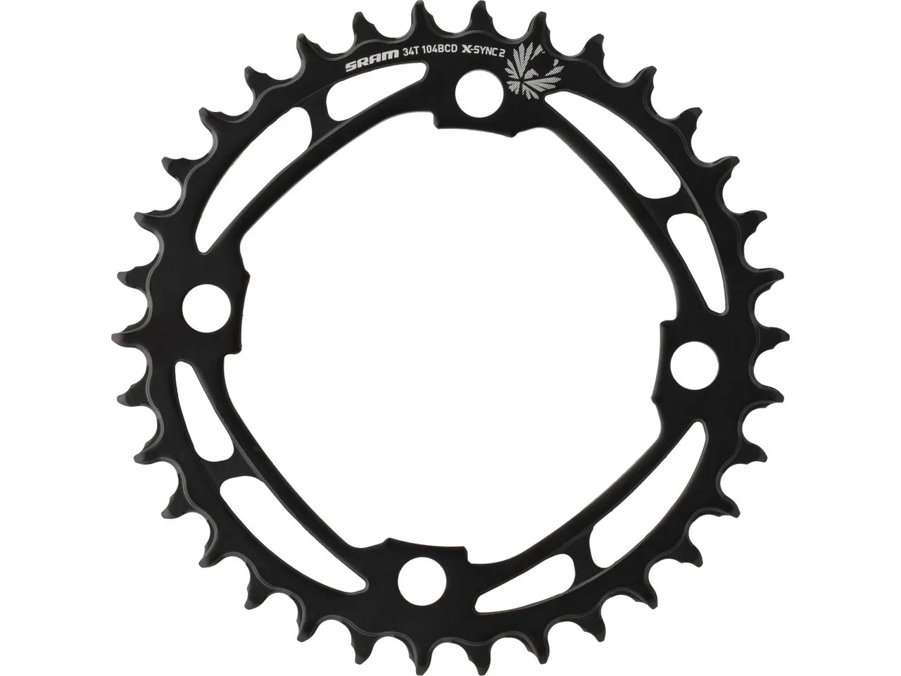 SRAM Kettenblatt X-Sync 2 für SRAM Eagle, 104 mm Lochkreis SRAM Kettenblatt X-Sync 2 für SRAM Eagle, 104 mm Lochkreis