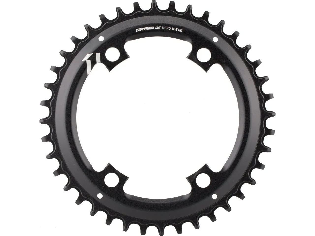 SRAM Kettenblatt X-Sync asymmetrisch, 4-Arm, 110 mm Lockreis für Apex 1 SRAM Kettenblatt X-Sync asymmetrisch, 4-Arm, 110 mm Lockreis für Apex 1