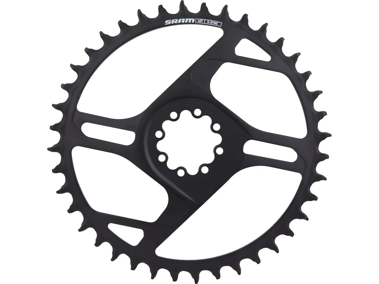 SRAM Kettenblatt X-Sync Road Direct Mount für Apex, Black, 40t SRAM Kettenblatt X-Sync Road Direct Mount für Apex, Black, 40t