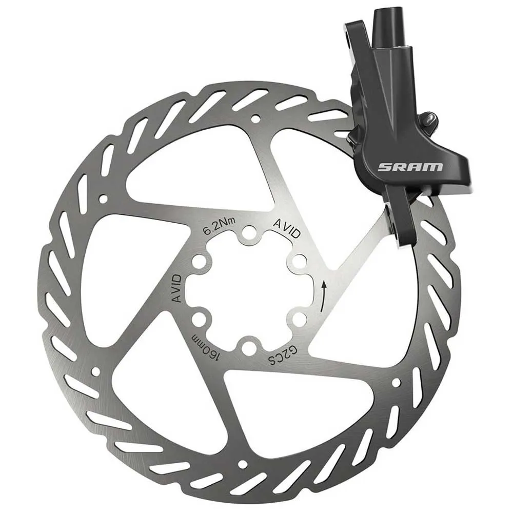 SRAM Level Disc G2cs Rotor 950 Mm Vorderradbremse, Black, 160mm SRAM Level Disc G2cs Rotor 950 Mm Vorderradbremse, Black, 160mm