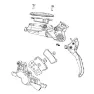 SRAM Maven Ultimate A1 Fahrrad Hebel, Silver anodized, One Size