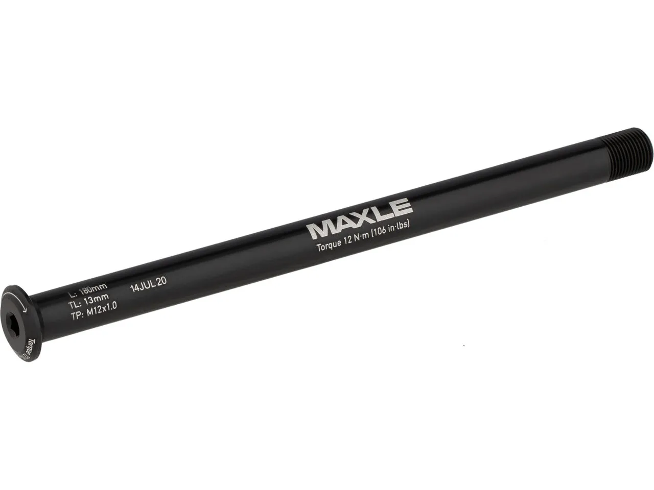 SRAM Maxle Stealth Boost Steckachse 180, Black, 12 x 148mm SRAM Maxle Stealth Boost Steckachse 180, Black, 12 x 148mm