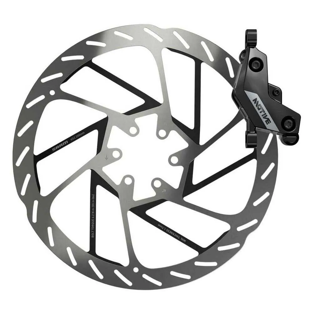 SRAM Motive Vorderradbremse, Black / silver, One Size SRAM Motive Vorderradbremse, Black / silver, One Size