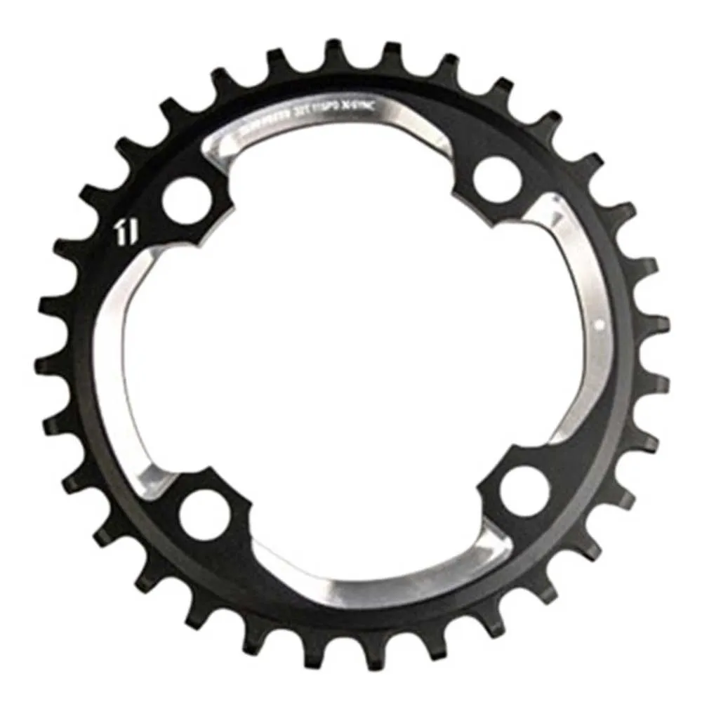SRAM Mtb 104 No Pin Kettenblatt, Blast black, 36t