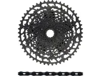 SRAM NX Eagle PG-1230 Kassette + Eagle Kette 12-fach Verschleißset SRAM NX Eagle PG-1230 Kassette + Eagle Kette 12-fach Verschleißset