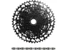 SRAM PG-1230 Kassette + PC NX Eagle Kette 12-fach Verschleißset, Schwarz, 11-50