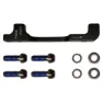 SRAM Post Bracket 40 Pm Scheibenbrems-bremssattel-adapter, Black, One Size