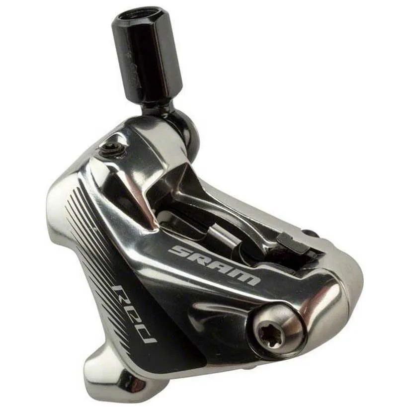 SRAM Red 22 Hydraulic Flat Mount Scheibenbremssattel, Black / silver, One Size SRAM Red 22 Hydraulic Flat Mount Scheibenbremssattel, Black / silver, One Size