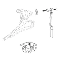 SRAM Red Axs E1 11.7618.007.003 Montagekit Für Umwerfer SRAM Red Axs E1 11.7618.007.003 Montagekit Für Umwerfer