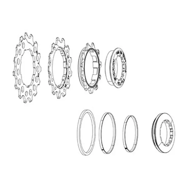 SRAM Red Axs Kassetten-sicherungsring SRAM Red Axs Kassetten-sicherungsring