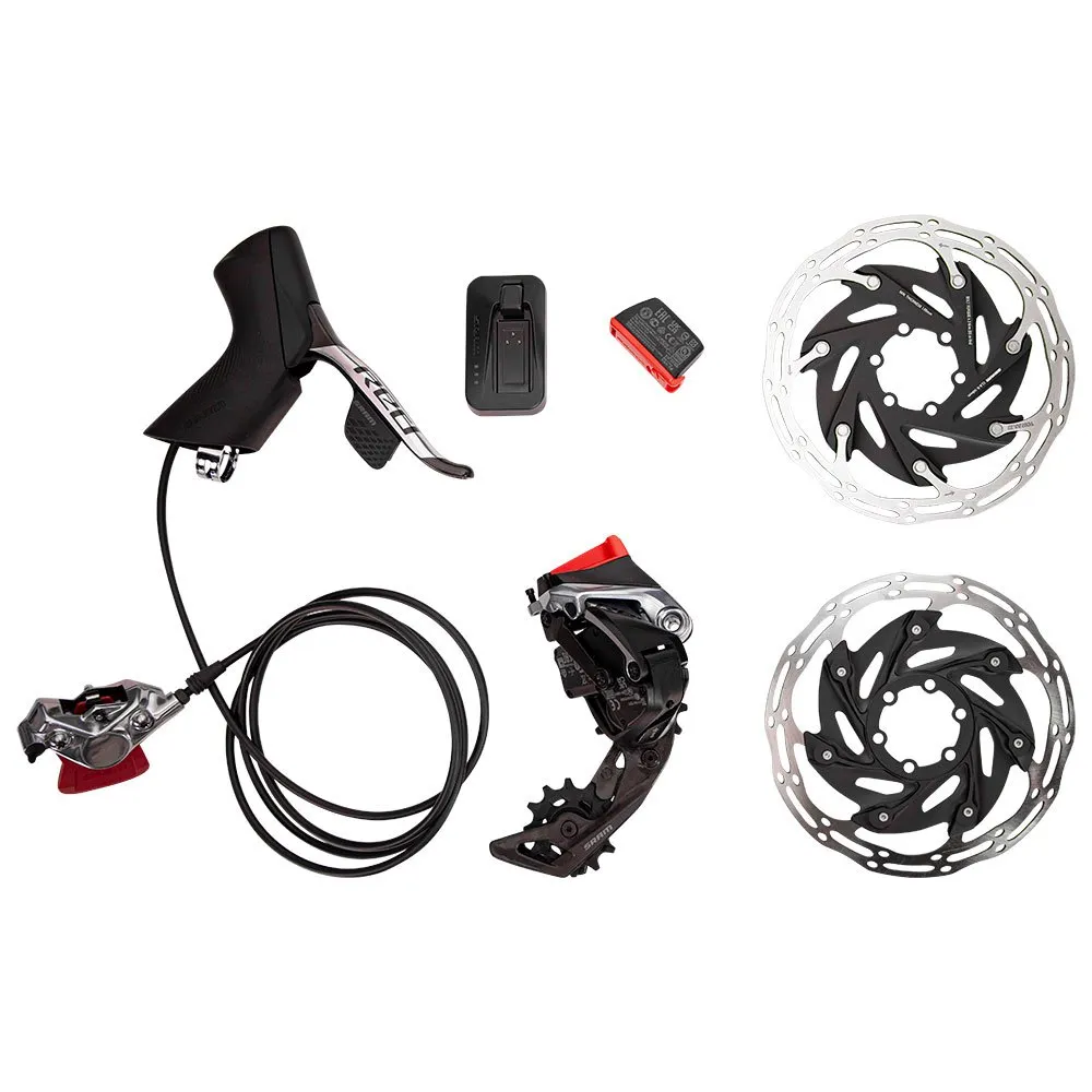 SRAM Red E-tap Axs 1x Hrd Fm Fahrradkomponentengruppe, Black, One Size SRAM Red E-tap Axs 1x Hrd Fm Fahrradkomponentengruppe, Black, One Size