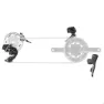 SRAM Red E-tap Axs 1x Hrd Fm Fahrradkomponentengruppe, Black, One Size
