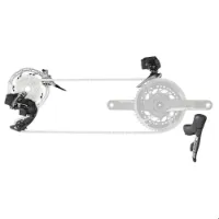 SRAM Red E-tap Axs 2x D1 Hrd Fm Fahrradkomponentengruppe SRAM Red E-tap Axs 2x D1 Hrd Fm Fahrradkomponentengruppe