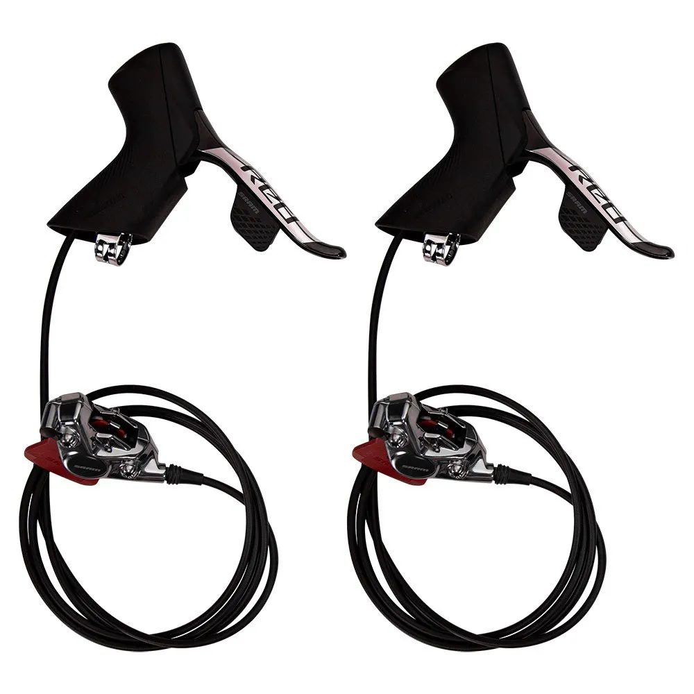 SRAM Red E-tap Axs 2x Hrd Fm Fahrradkomponentengruppe, Black, One Size