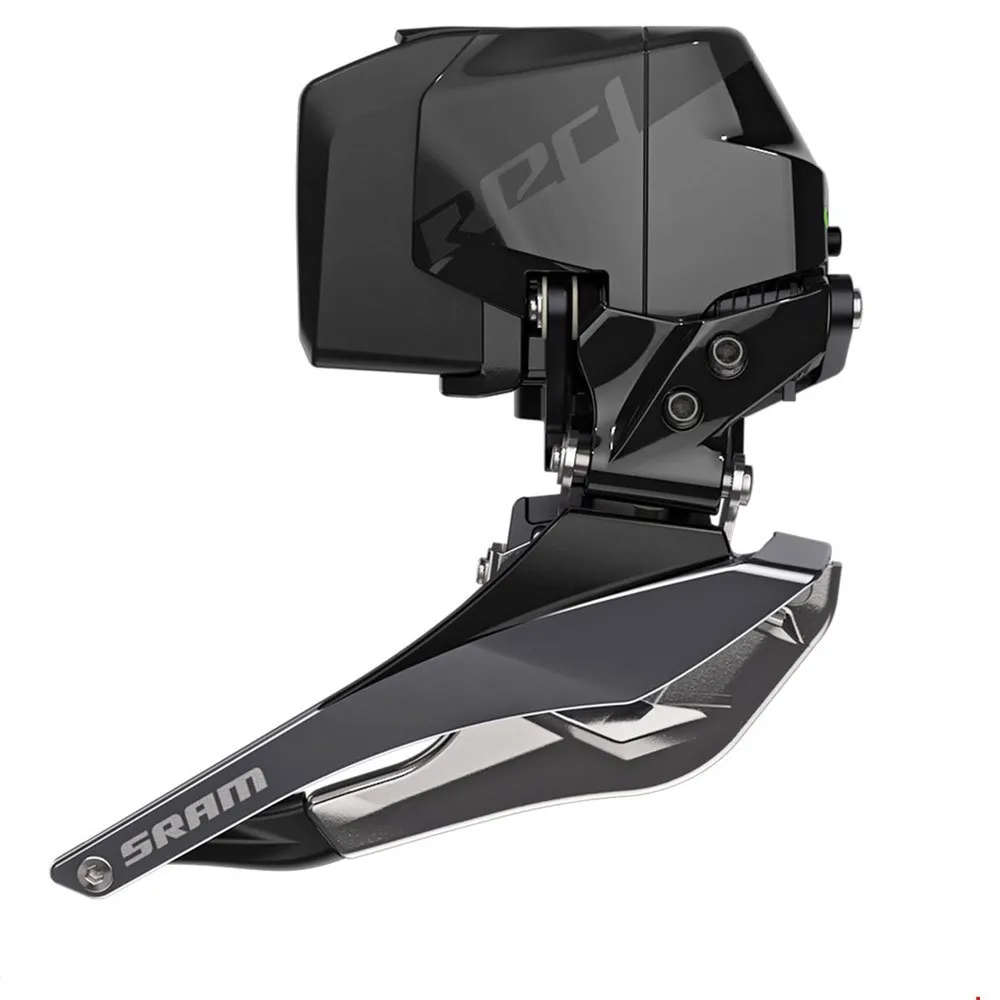 SRAM Red E-tap Axs Braze On Front Derailleur Umwerfer, Black, 2 x 12s