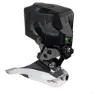 SRAM Red E-tap Axs Braze On Front Derailleur Umwerfer, Black, 2 x 12s