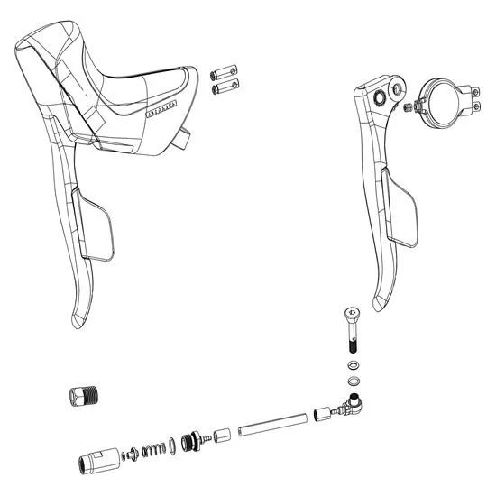 SRAM Red E1 Axs Disc Rechter Bremshebel Mit Schalthebel, Black / grey, One Size SRAM Red E1 Axs Disc Rechter Bremshebel Mit Schalthebel, Black / grey, One Size