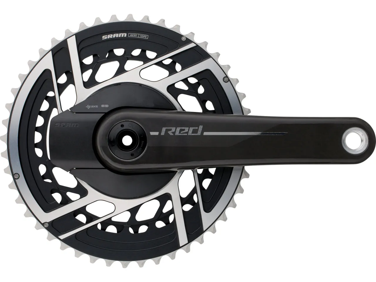 SRAM Red E1 AXS DUB 2x12-fach Carbon Powermeter Kurbelgarnitur SRAM Red E1 AXS DUB 2x12-fach Carbon Powermeter Kurbelgarnitur