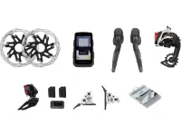 SRAM Red E1 AXS HRD FM für 2x12 CL Schaltgruppenset + Hammerhead Karoo SRAM Red E1 AXS HRD FM für 2x12 CL Schaltgruppenset + Hammerhead Karoo