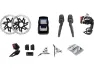 SRAM Red E1 AXS HRD FM für 2x12 CL Schaltgruppenset + Hammerhead Karoo, Schwarz, one_size