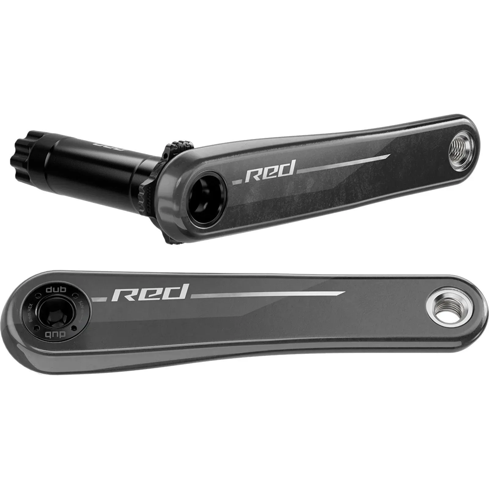 SRAM RED E1 AXS Kurbelgarnitur DUB Direct Mount QUARQ Power Meter SRAM RED E1 AXS Kurbelgarnitur DUB Direct Mount QUARQ Power Meter