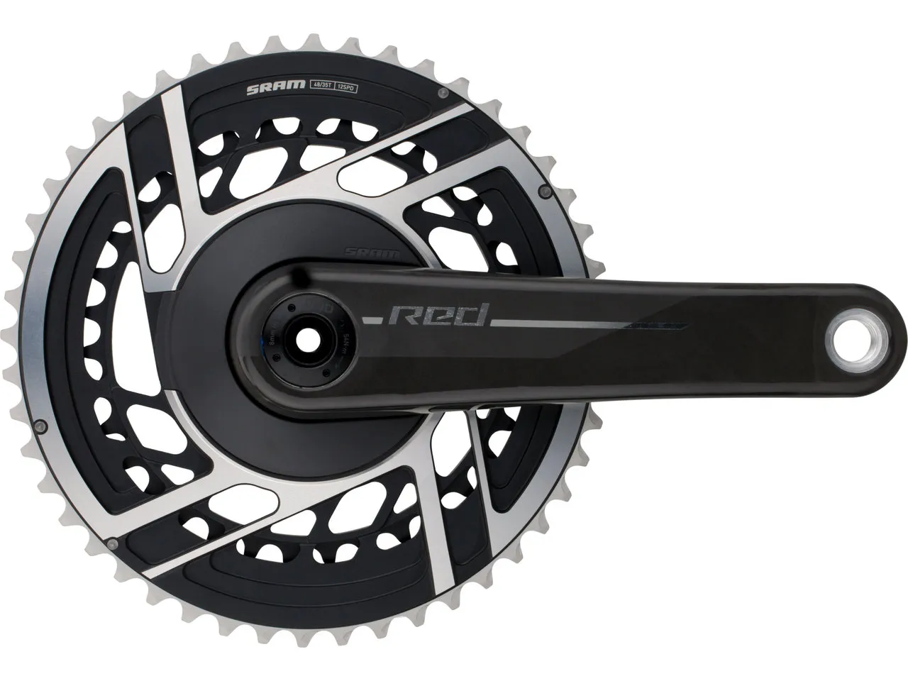 SRAM Red E1 DUB 2x12-fach Carbon Kurbelgarnitur SRAM Red E1 DUB 2x12-fach Carbon Kurbelgarnitur