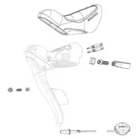 SRAM Red Force/axs E-tap Mecchanical Klemme SRAM Red Force/axs E-tap Mecchanical Klemme