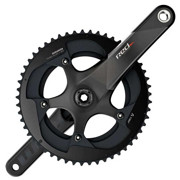 SRAM Red Gxp Yaw 130 Bcd Kurbelgarnitur Refurbished, Black, 175mm SRAM Red Gxp Yaw 130 Bcd Kurbelgarnitur Refurbished, Black, 175mm