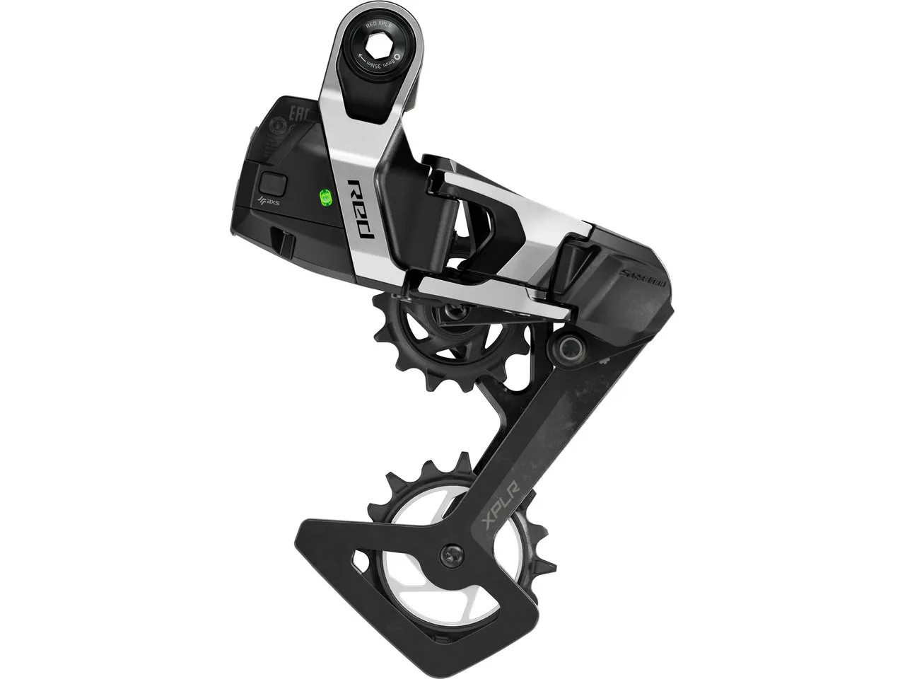 SRAM Red XPLR E1 AXS Schaltwerk 13-fach, Black, 13s, Max 46t SRAM Red XPLR E1 AXS Schaltwerk 13-fach, Black, 13s, Max 46t