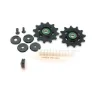 SRAM Red Xplr Etap Axs Ceramic Fahrrad-schaltröllchensatz, Black, One Size