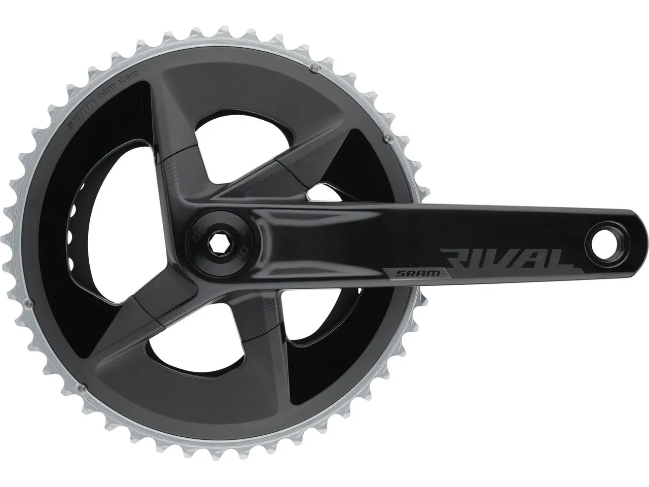 SRAM Rival DUB 2x12-fach Kurbelgarnitur SRAM Rival DUB 2x12-fach Kurbelgarnitur