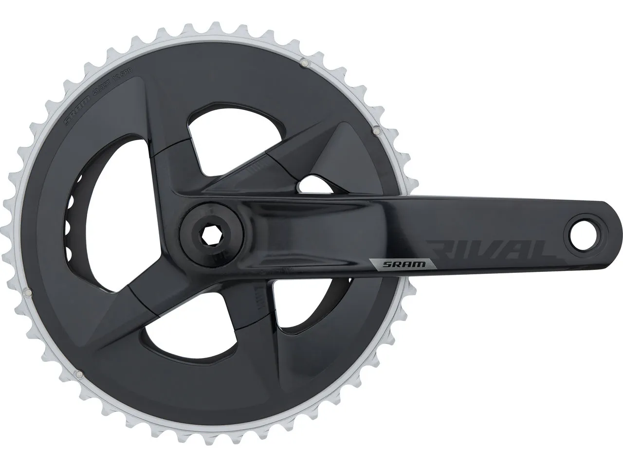 SRAM Rival DUB 2x12-fach Powermeter Kurbelgarnitur SRAM Rival DUB 2x12-fach Powermeter Kurbelgarnitur