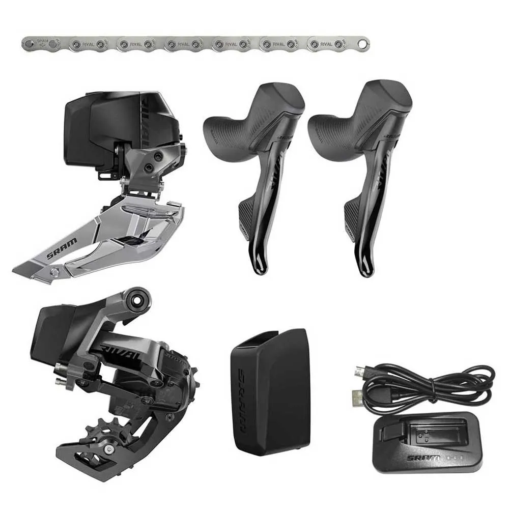 SRAM Rival Etap Axs Fahrradkomponentengruppe, Black, One Size