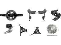 SRAM Rival eTap AXS HRD FM Powermeter Gruppe 2x12-fach 33-46 SRAM Rival eTap AXS HRD FM Powermeter Gruppe 2x12-fach 33-46