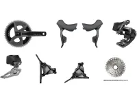 SRAM Rival eTap AXS HRD FM Powermeter Gruppe 2x12-fach 35-48 SRAM Rival eTap AXS HRD FM Powermeter Gruppe 2x12-fach 35-48