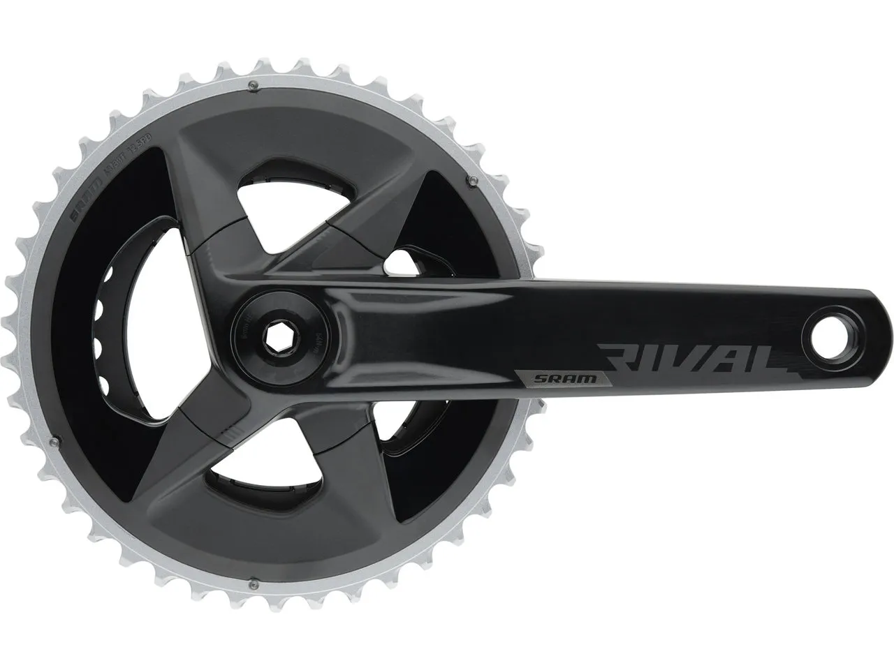 SRAM Rival Wide DUB 2x12-fach Kurbelgarnitur SRAM Rival Wide DUB 2x12-fach Kurbelgarnitur