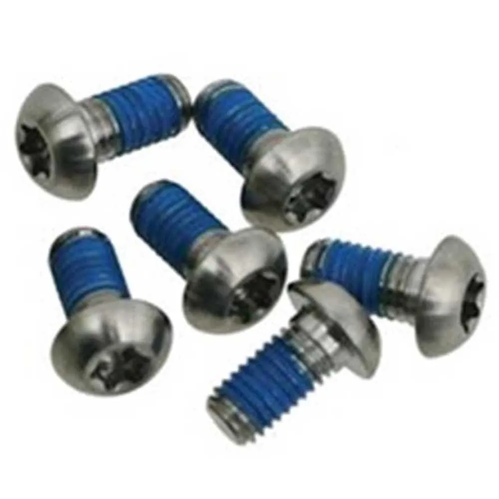 SRAM Rotor Bolt Kettenblattschraubensatz 6 Einheiten, Titanium, One Size SRAM Rotor Bolt Kettenblattschraubensatz 6 Einheiten, Titanium, One Size