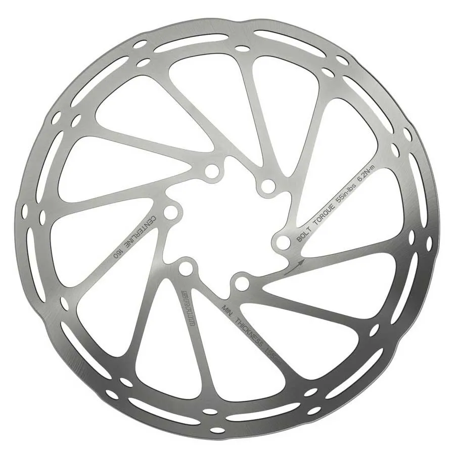SRAM Rotor Centerline 2.0 6b 2 Mm Bremsscheibe SRAM Rotor Centerline 2.0 6b 2 Mm Bremsscheibe