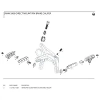 SRAM S900 Direct Mount Ersatzteilkit SRAM S900 Direct Mount Ersatzteilkit