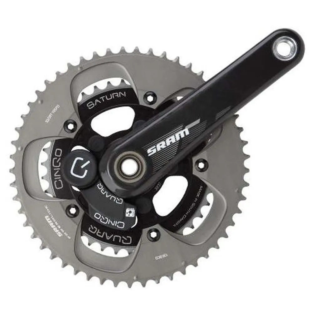 SRAM S975 Quarq Bb30 Kurbelgarnitur Mit Leistungsmesser, Black, 172.5mm, 50-34t SRAM S975 Quarq Bb30 Kurbelgarnitur Mit Leistungsmesser, Black, 172.5mm, 50-34t