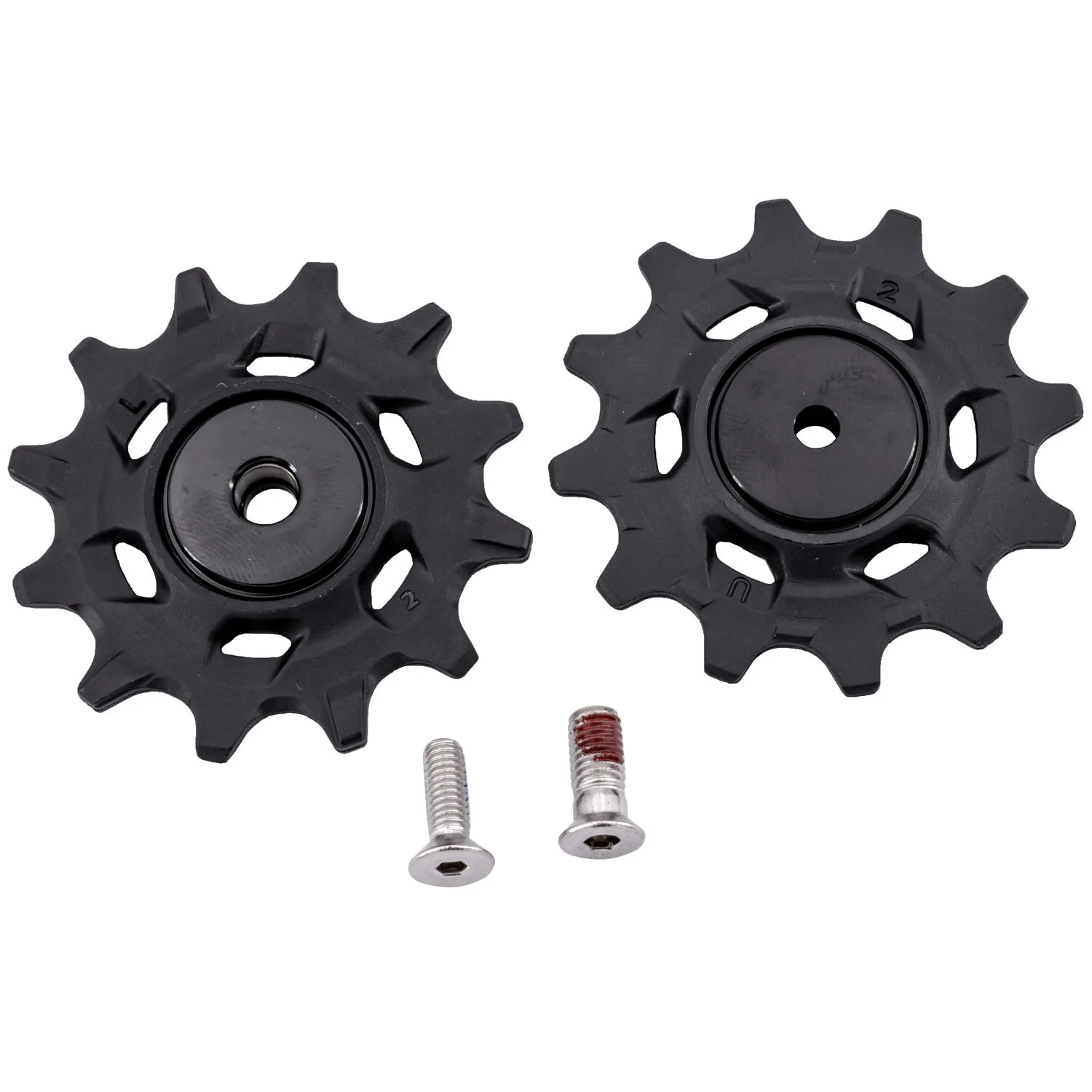 SRAM Satz Laufrollen für Fahrräder mit Kettenschaltung Apex Xplr Axs Unisex, schwarz, TU SRAM Satz Laufrollen für Fahrräder mit Kettenschaltung Apex Xplr Axs Unisex, schwarz, TU