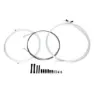 SRAM Slickwire Pro Road/mtb Schaltzugset, White, 4mm