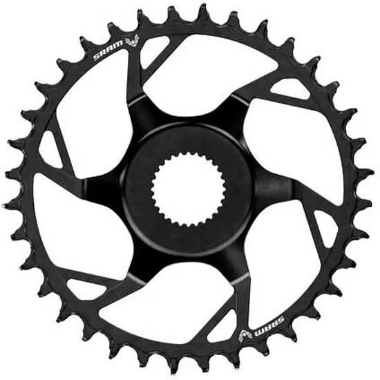 SRAM T-type Steel Bosch Dm Bdu38yy Kettenblatt, Black, 38t SRAM T-type Steel Bosch Dm Bdu38yy Kettenblatt, Black, 38t